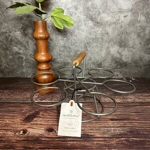 Hearth and Hand ~ Metal Drink Caddy